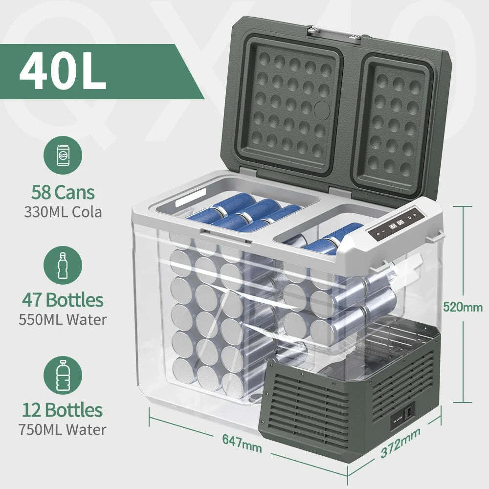 Alpicool QX Portable Car Refrigerator Freezer, 25L-40L-30L / United Kingdom
