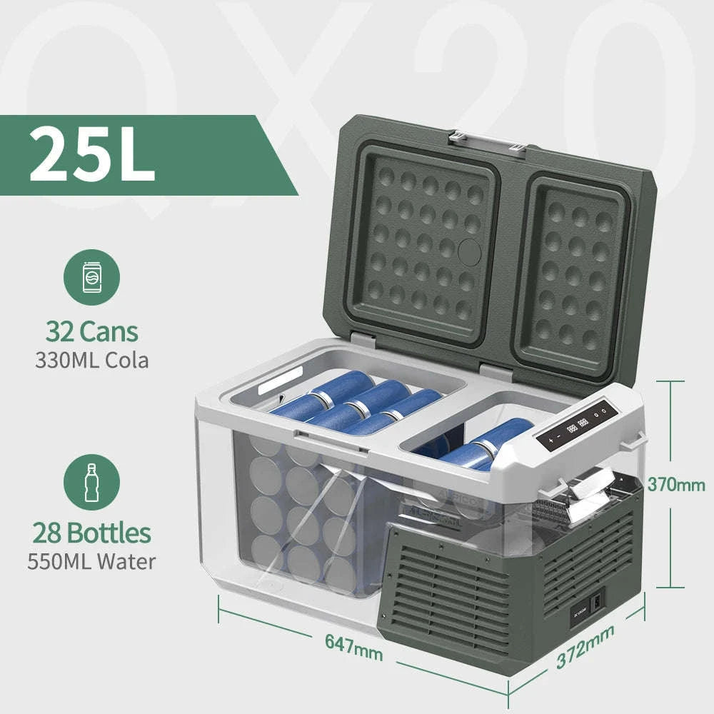 Alpicool QX Portable Car Refrigerator Freezer, 25L-40L-30L / United Kingdom