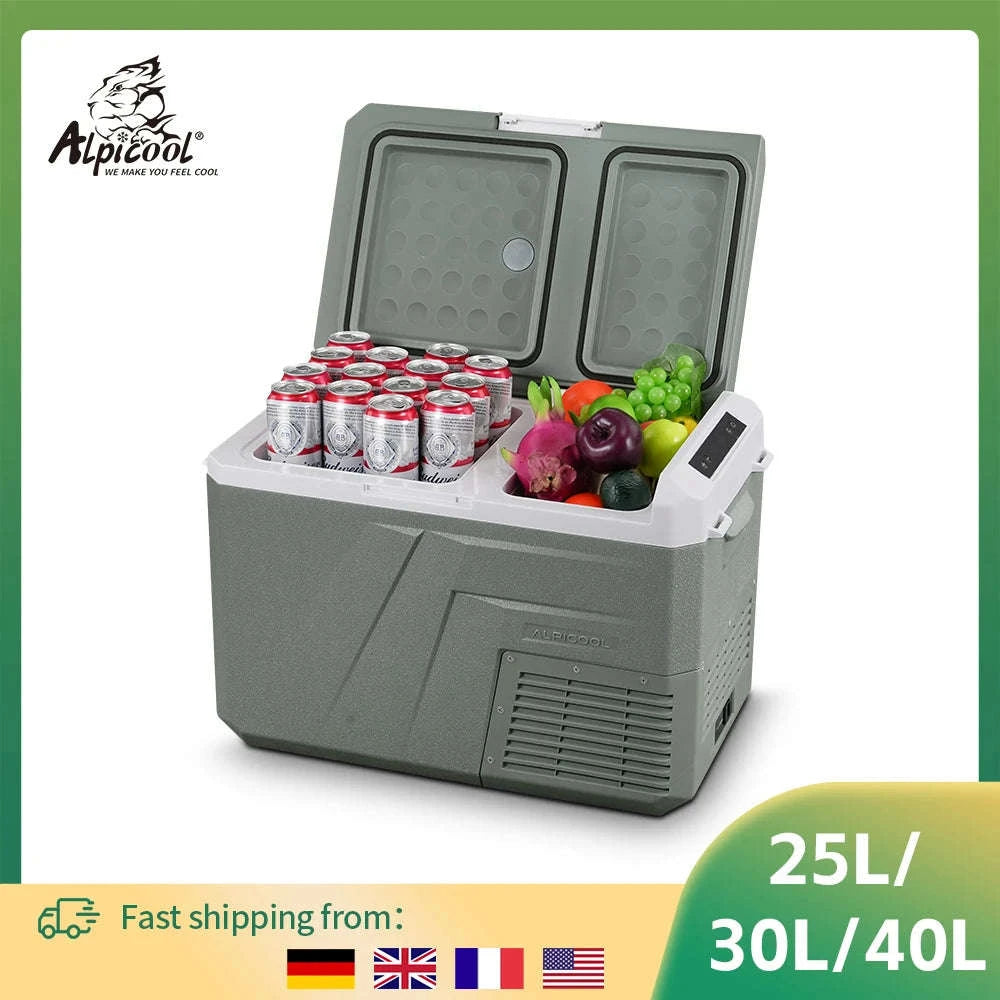 Alpicool QX Portable Car Refrigerator Freezer, 25L-40L-30L / United Kingdom