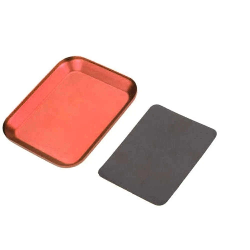 Aluminium Alloy Magnetic Screw Tray Plate for RC Repairs-Purple