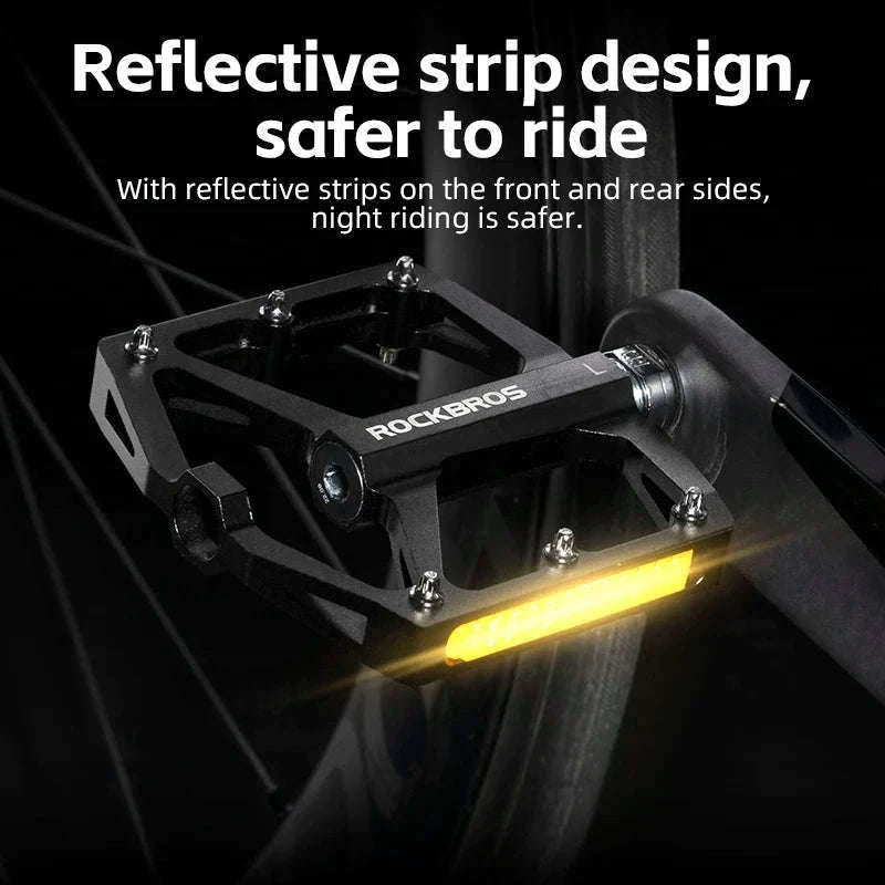 Aluminum Alloy Bicycle Pedals for MTB and Road Riding-37210003004