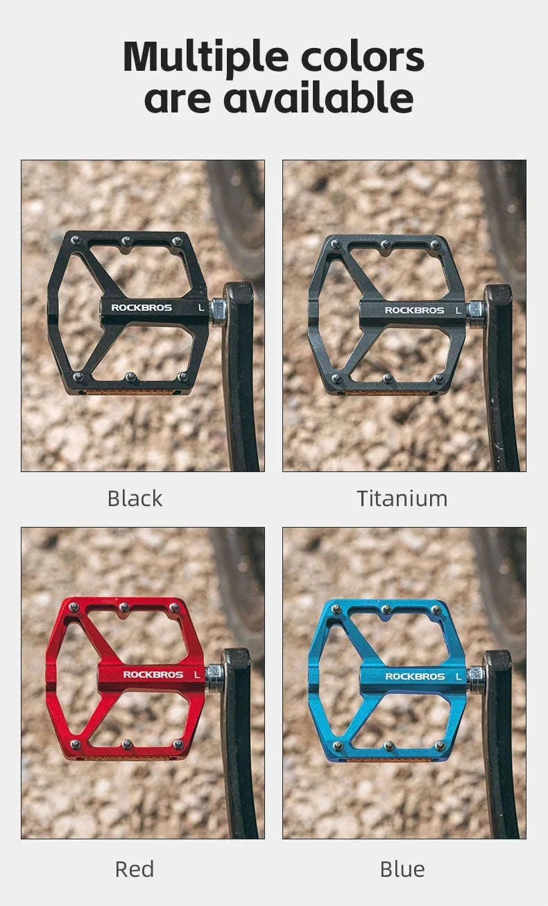 Aluminum Alloy Bicycle Pedals for MTB and Road Riding-37210003004