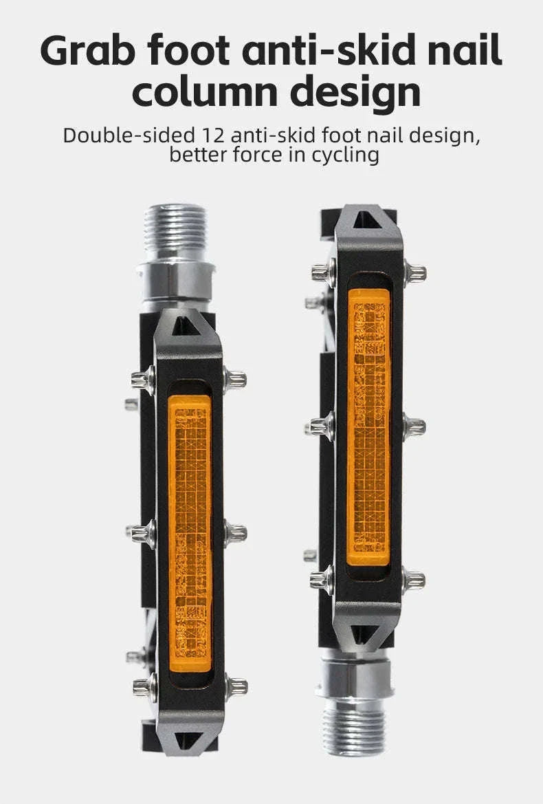 Aluminum Alloy Bicycle Pedals for MTB and Road Riding-37210003004