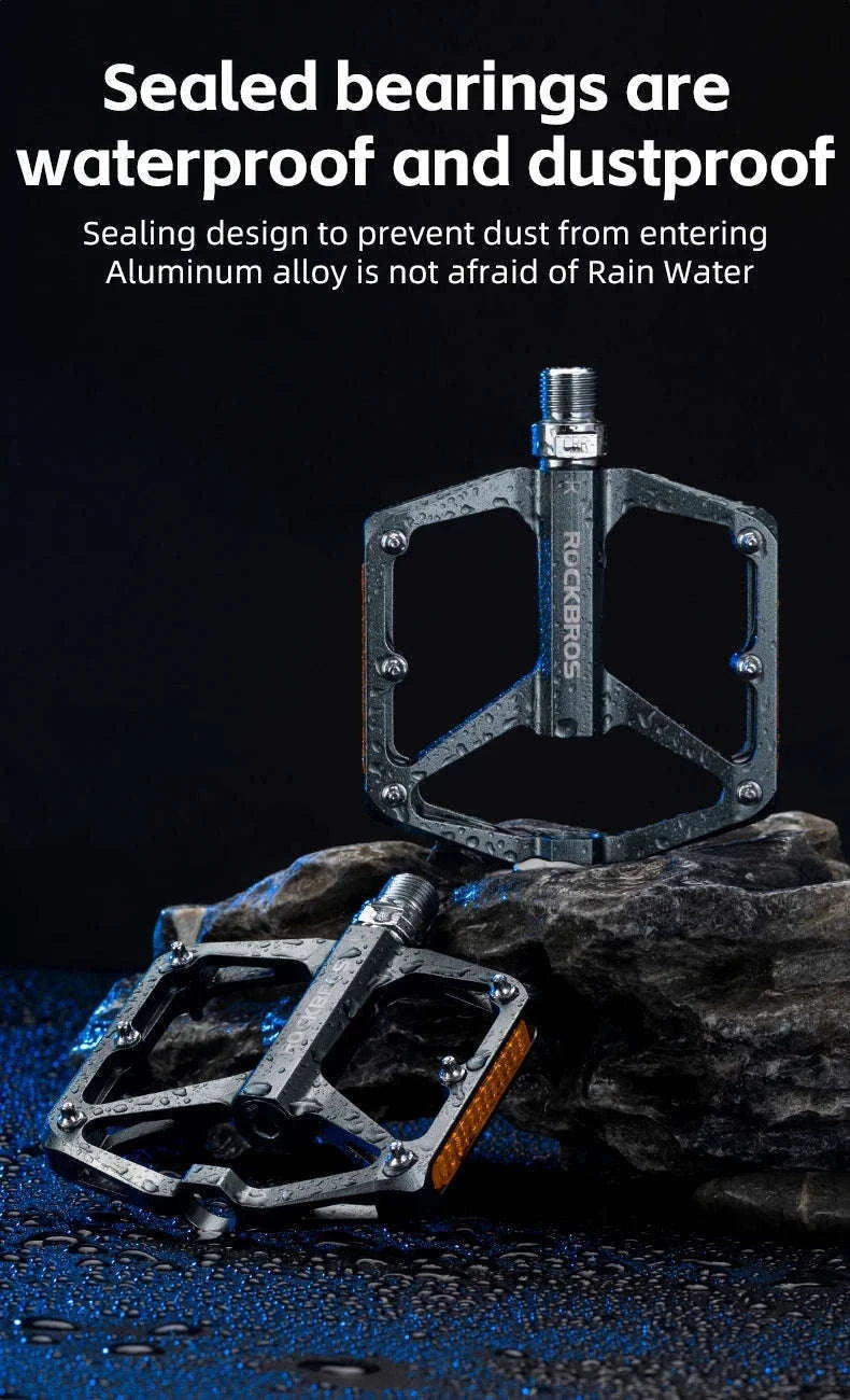 Aluminum Alloy Bicycle Pedals for MTB and Road Riding-37210003004
