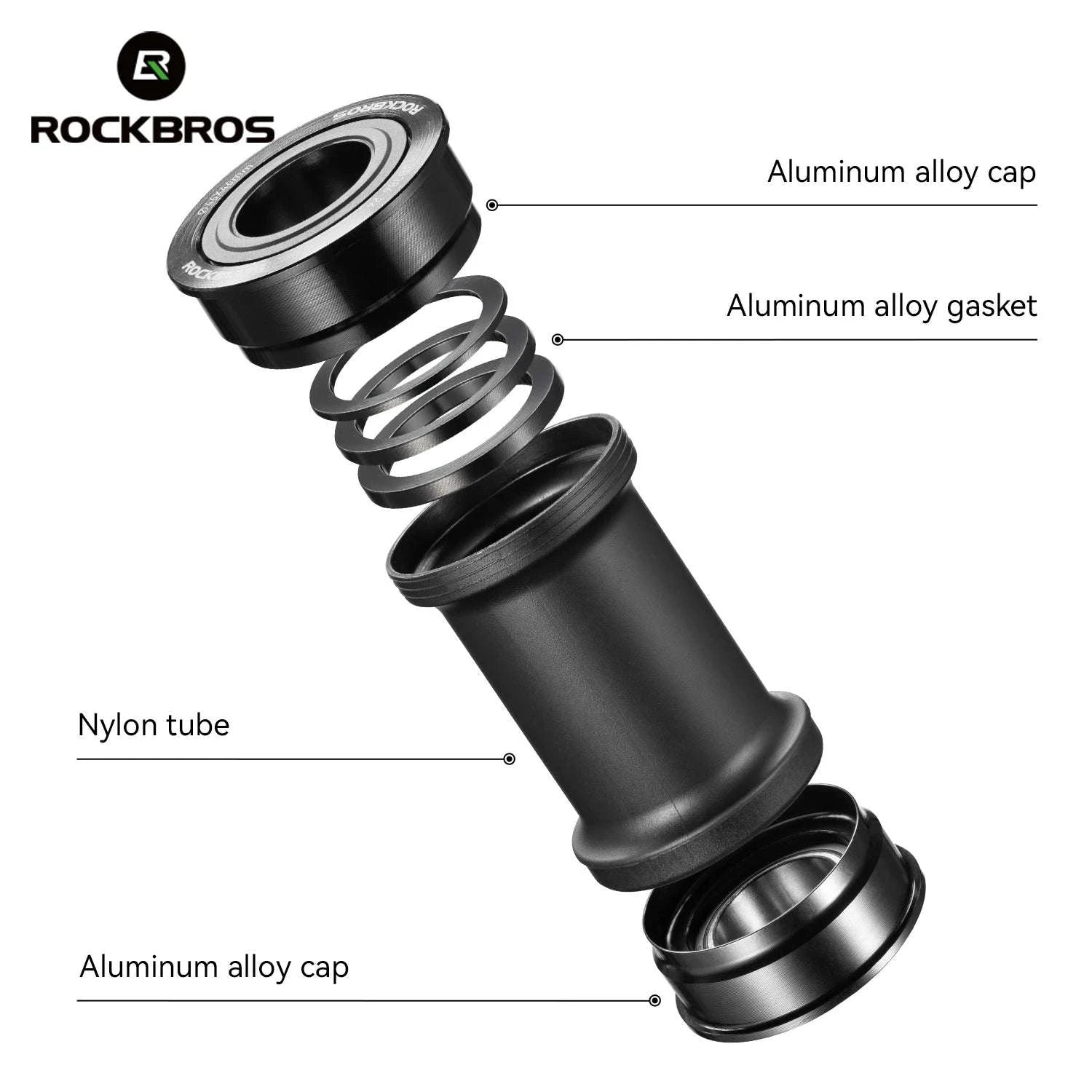 Aluminum Alloy Bike Bottom Bracket Sealed Bearing for MTB Road-BBT47-86-29