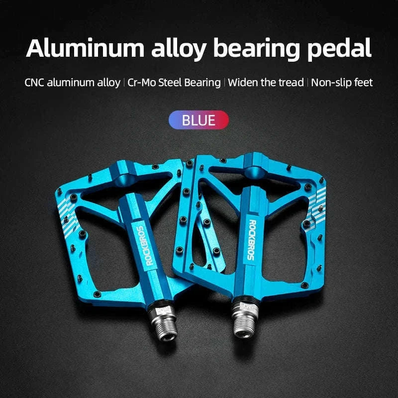 Aluminum Alloy Bike Pedals Anti-Slip Ultralight Sealed Bearing-2018-12BRD
