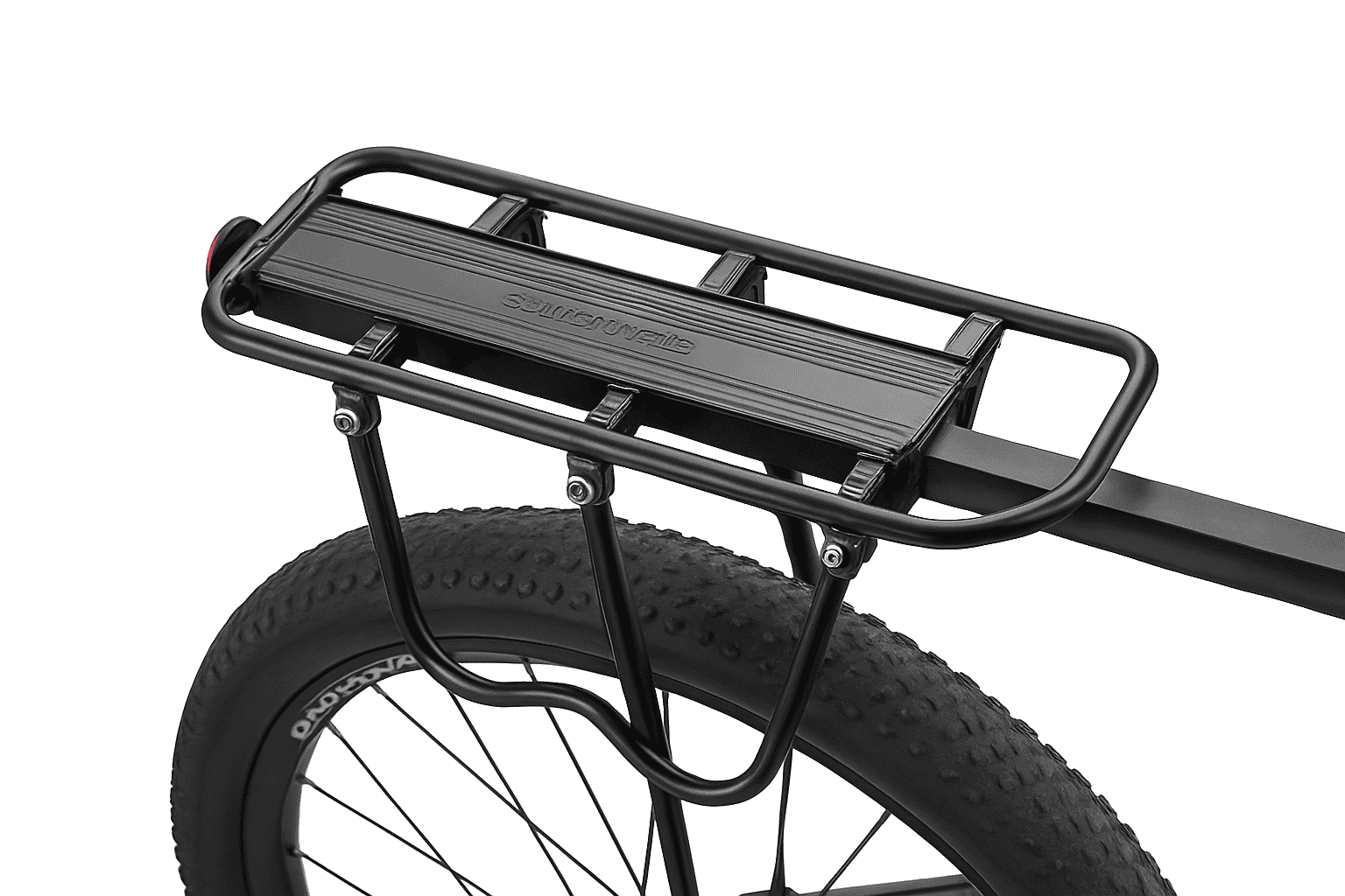Aluminum Alloy Bike Rear Rack 25kg Detachable Cargo Carrier-Regular B