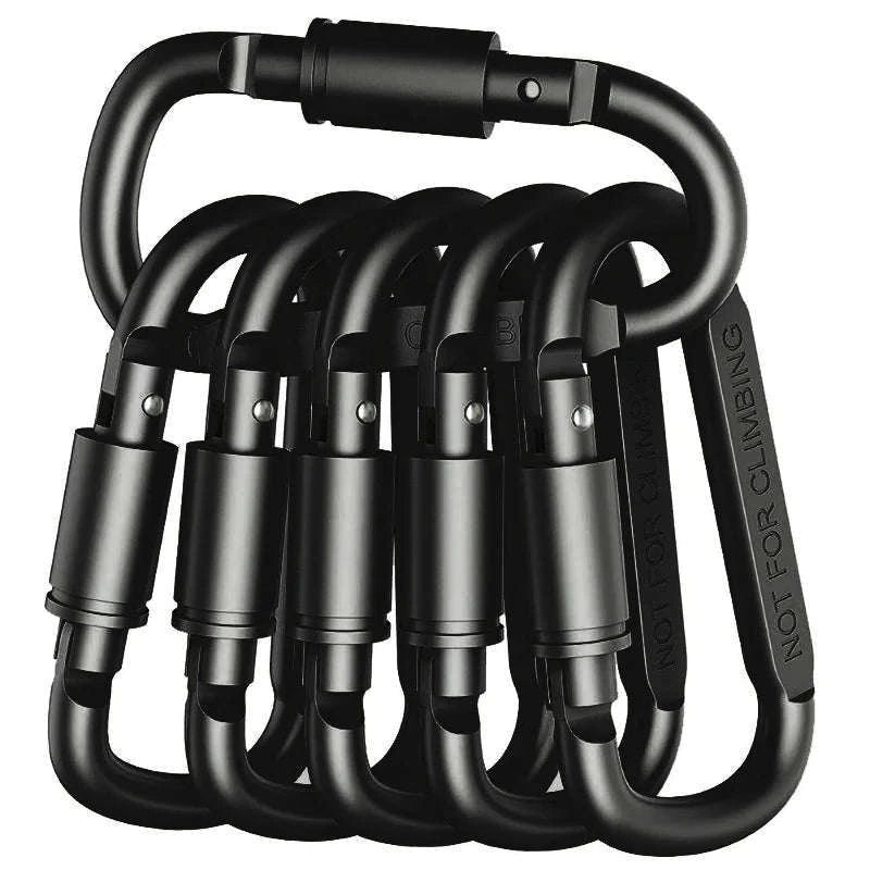 Aluminum Alloy D-Type Locking Carabiner Clip-yin se / United States