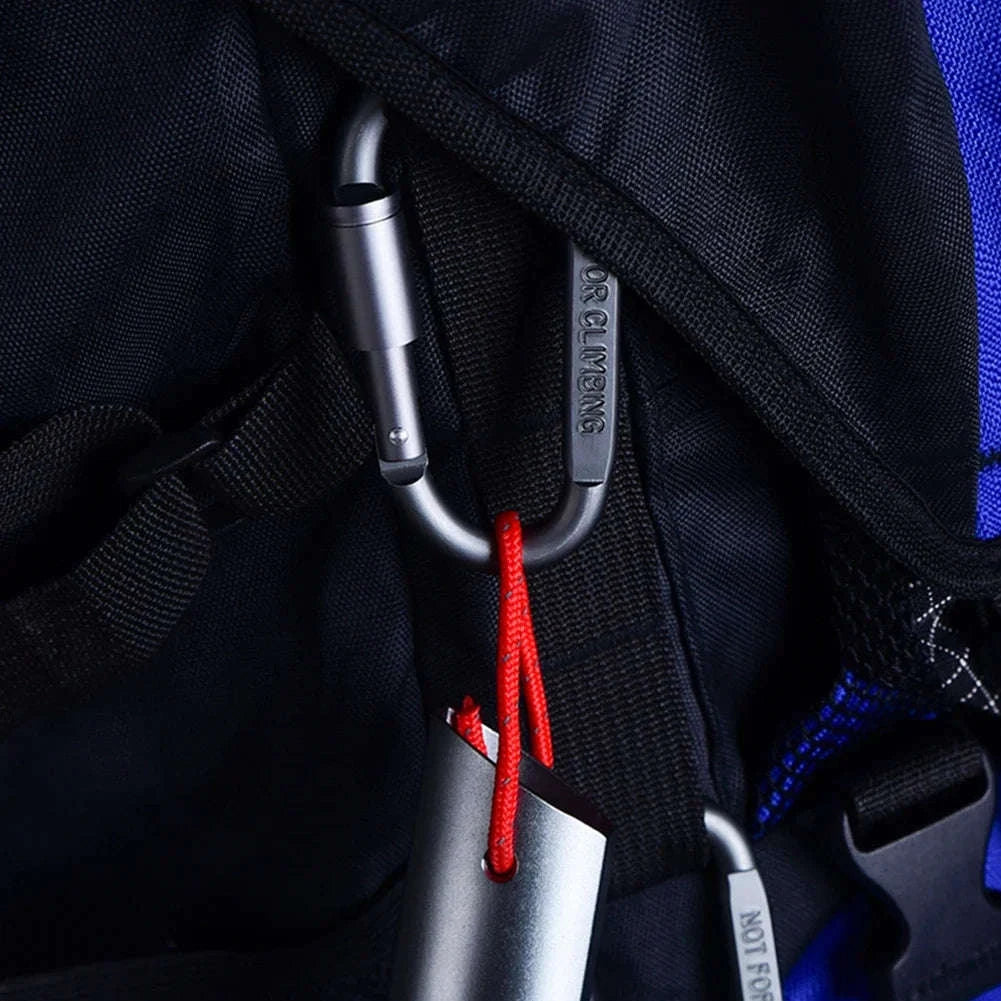 Aluminum Alloy D-Type Locking Carabiner Clip-yin se / United States