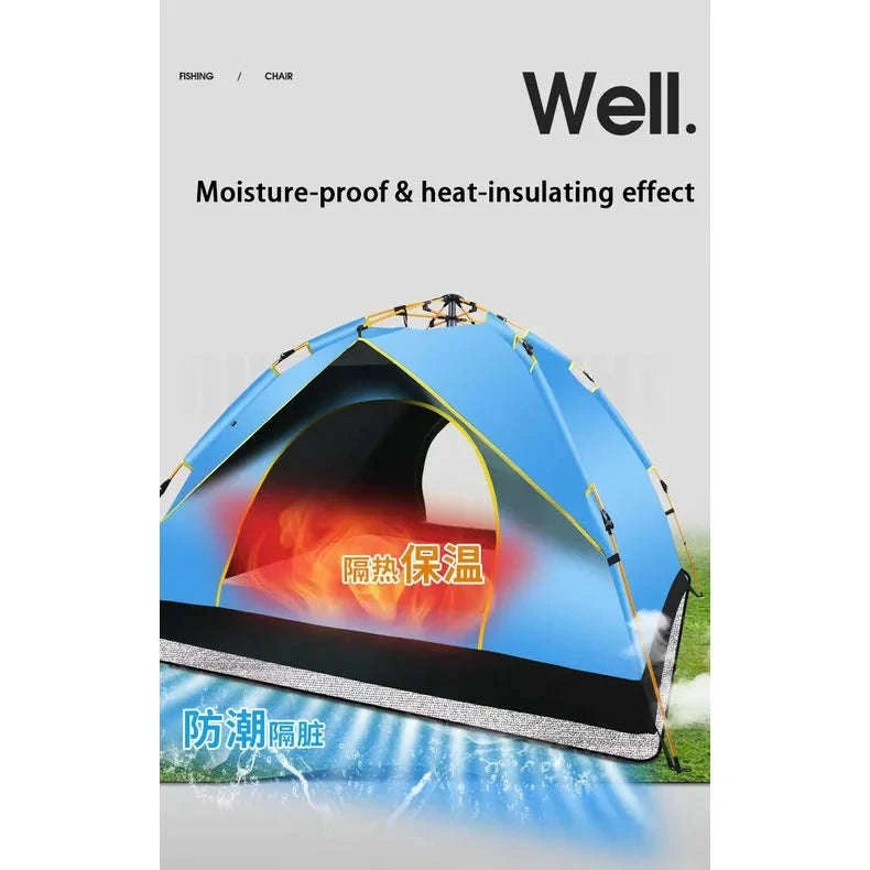 Aluminum Foil Moisture‑Proof Camping Pad-200 x 200cm