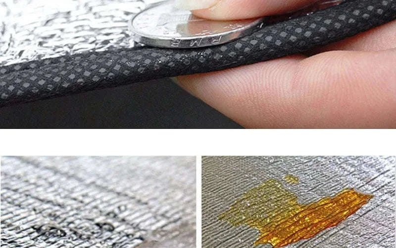 Aluminum Foil Moisture-Proof Camping Pad for Dry Outdoor Comfort-200 x 200cm