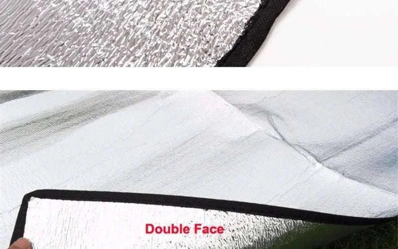 Aluminum Foil Moisture-Proof Camping Pad for Dry Outdoor Comfort-200 x 200cm