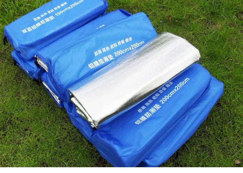 Aluminum Foil Moisture-Proof Camping Pad for Dry Outdoor Comfort-200 x 200cm