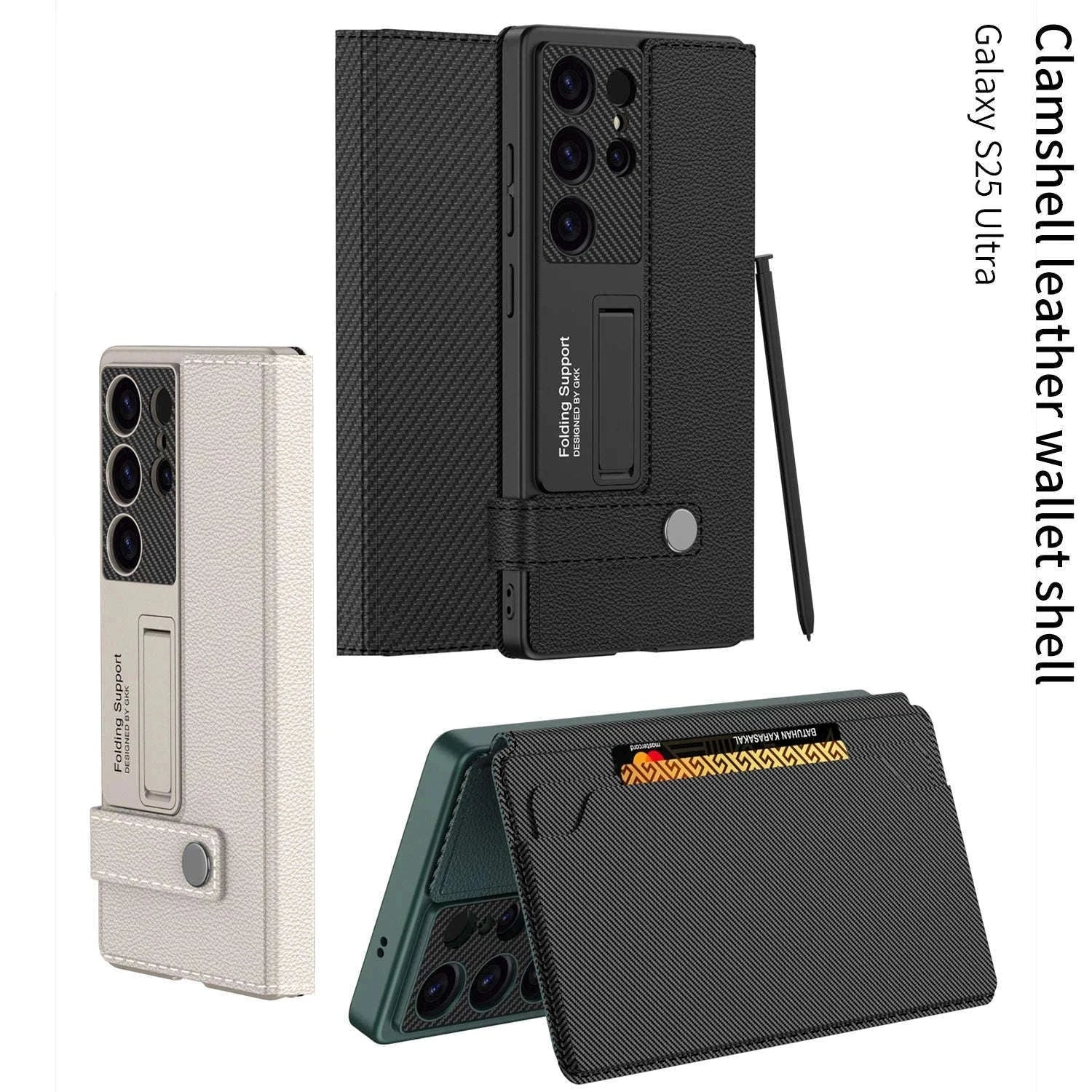 Aluminum Metal Magnetic Case for Samsung Galaxy S25 Ultra & S24 Ultra-Black / aluminum / Galaxy S24 Ultra