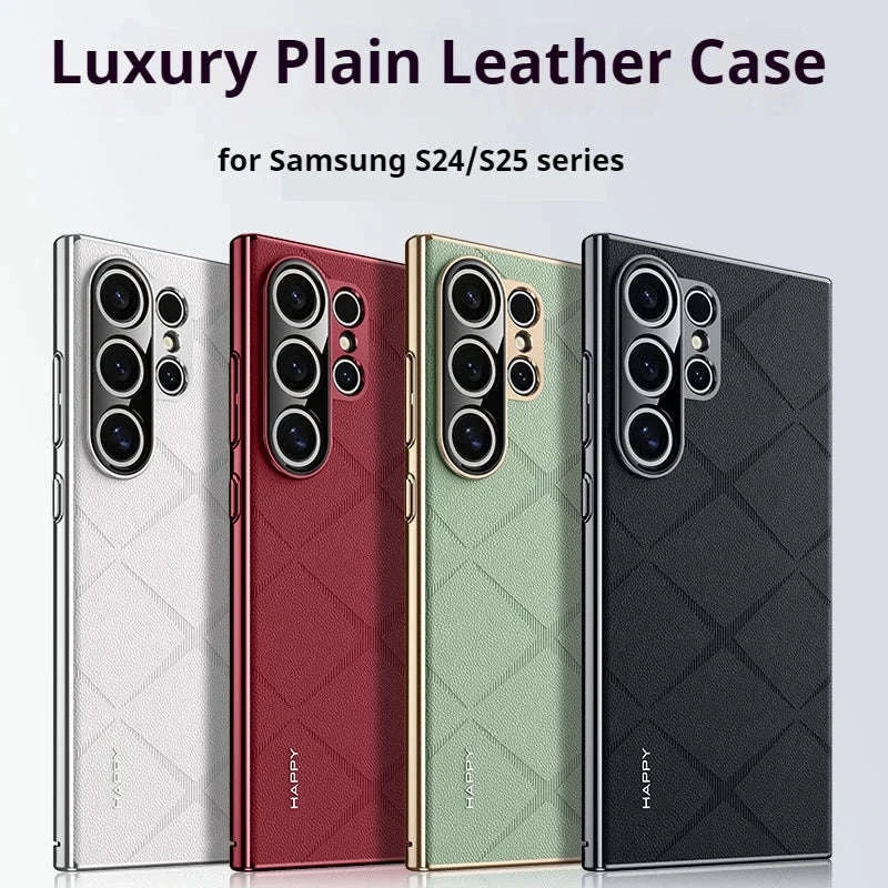 Aluminum Metal Magnetic Case for Samsung Galaxy S25 Ultra & S24 Ultra-Black / aluminum / Galaxy S24 Ultra