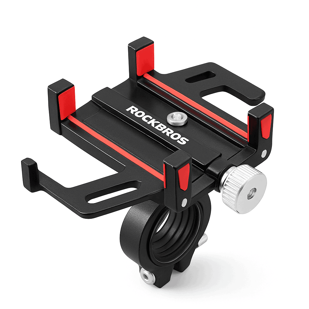 Aluminum Motorcycle Phone Mount with Secure 5-Claw Grip-699-BR