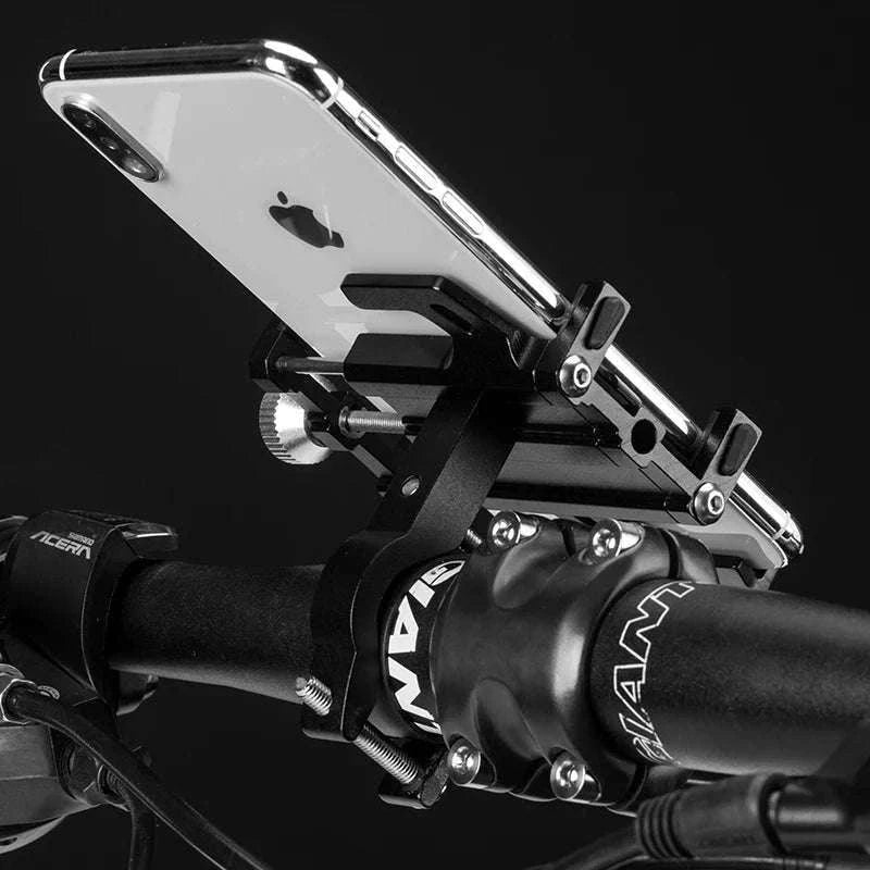 Aluminum Motorcycle Phone Mount with Secure 5-Claw Grip-699-BR