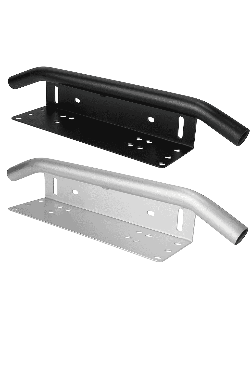 Aluminum Off Road Light Bar Bracket-WHITE