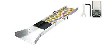 Aluminum Sluice Box Kit with Pocket Scale for Gold Prospecting-50Inch / france