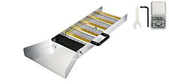 Aluminum Sluice Box Kit with Pocket Scale for Gold Prospecting-50Inch / france