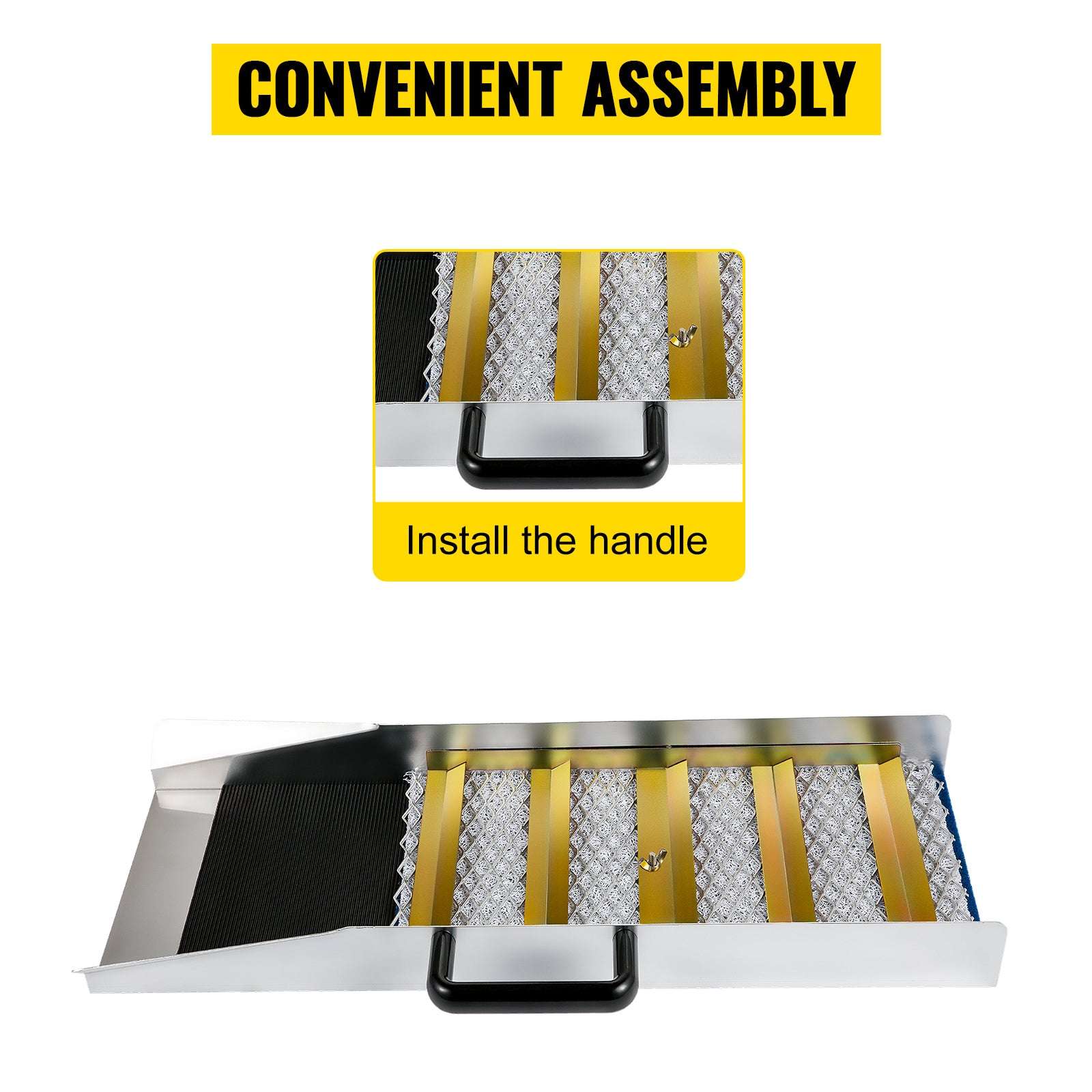Aluminum Sluice Box Kit with Pocket Scale for Gold Prospecting-50Inch / france