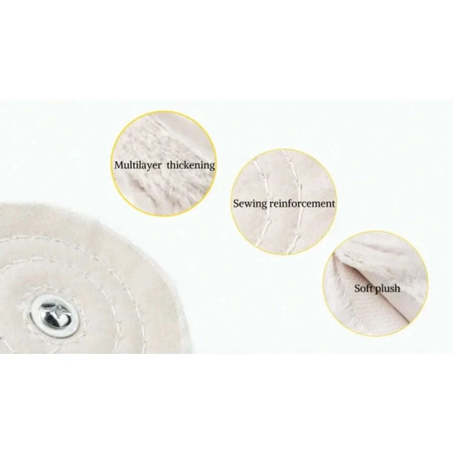 Aluminum Wheel Polishing Kit for Drill Buffing Wheel-United States / 31PCS