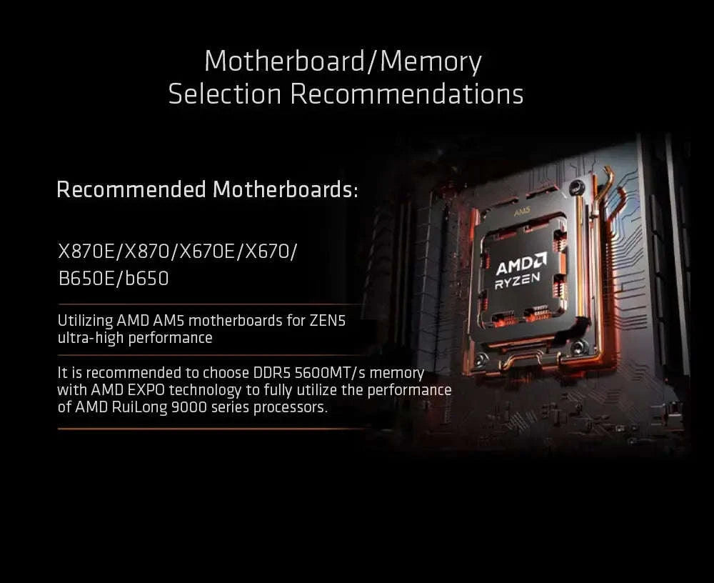 AMD Ryzen 5 9600X Desktop Processor for High-Performance Gaming-france