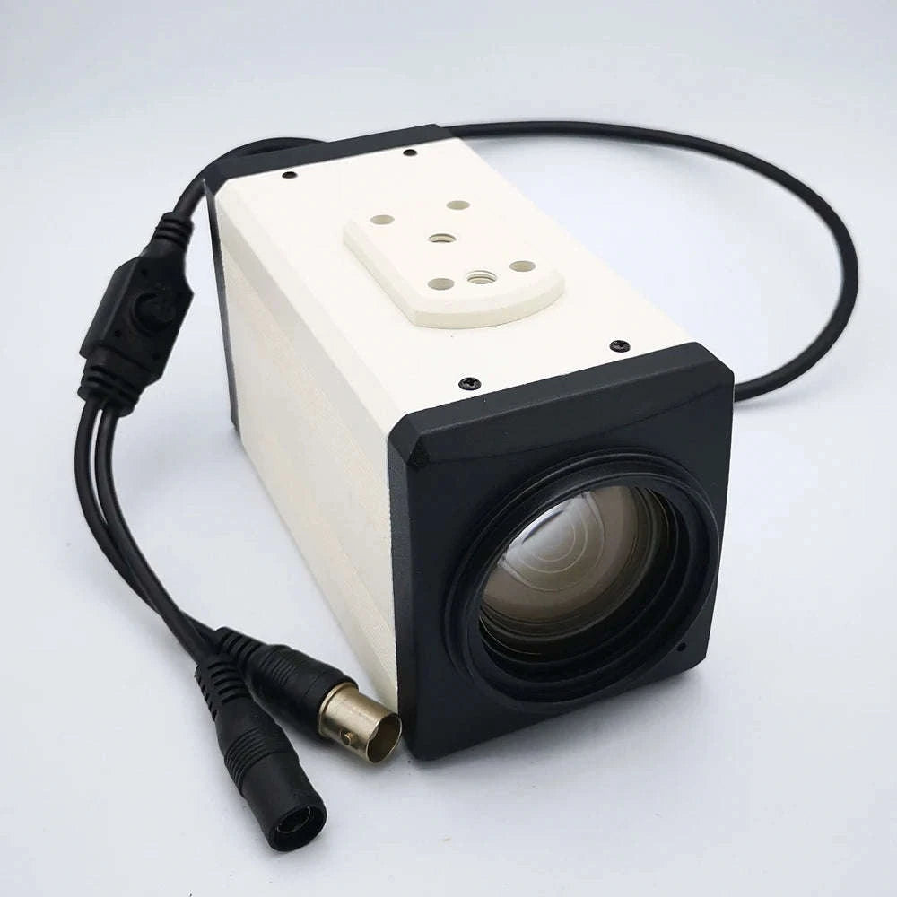 Analog Signal CVBS Box Camera with 36X–50X Optical Zoom-AHD 30X 2MP / NTSC