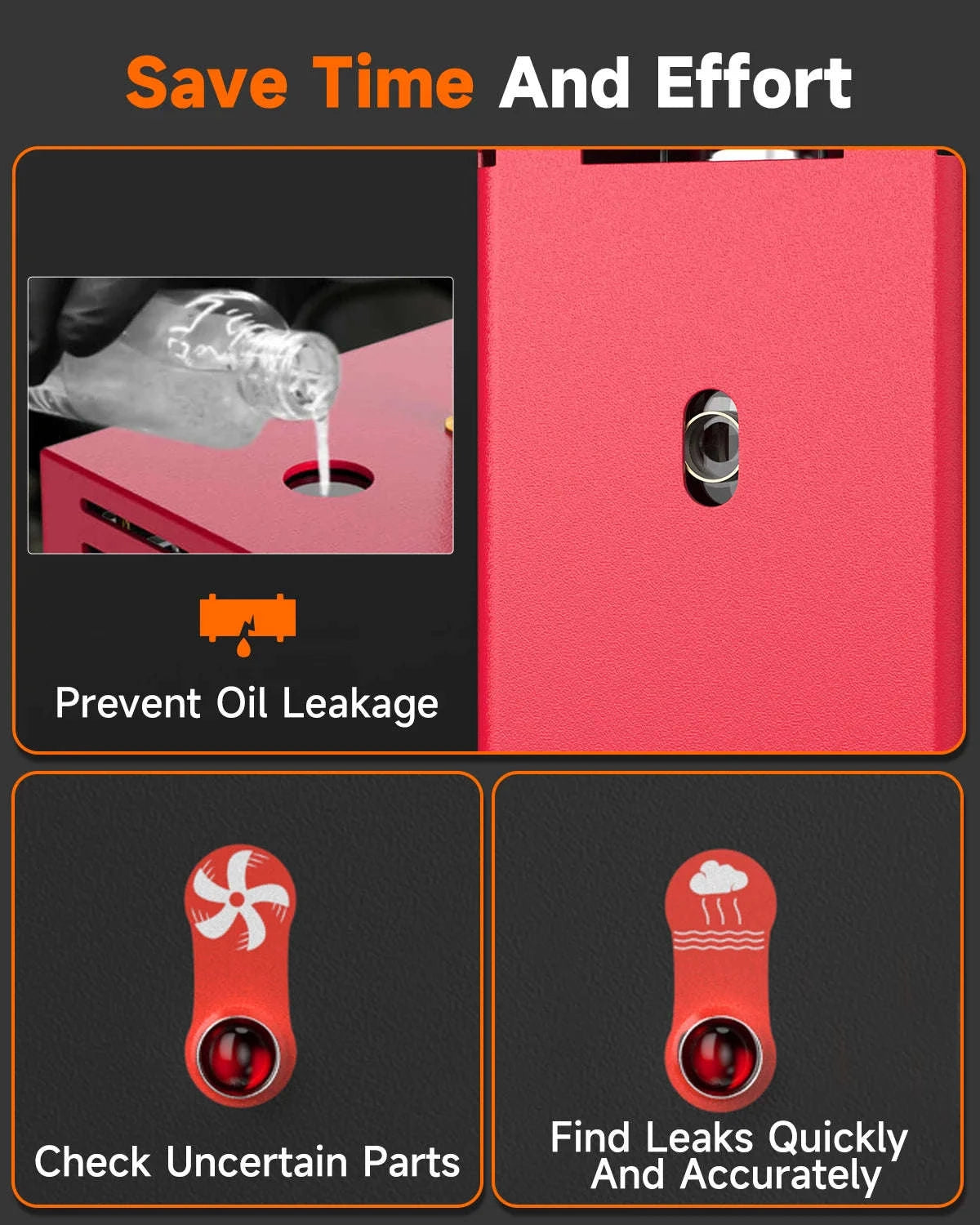 ANCEL S300 Automotive Smoke Machine Leak Detector-spain