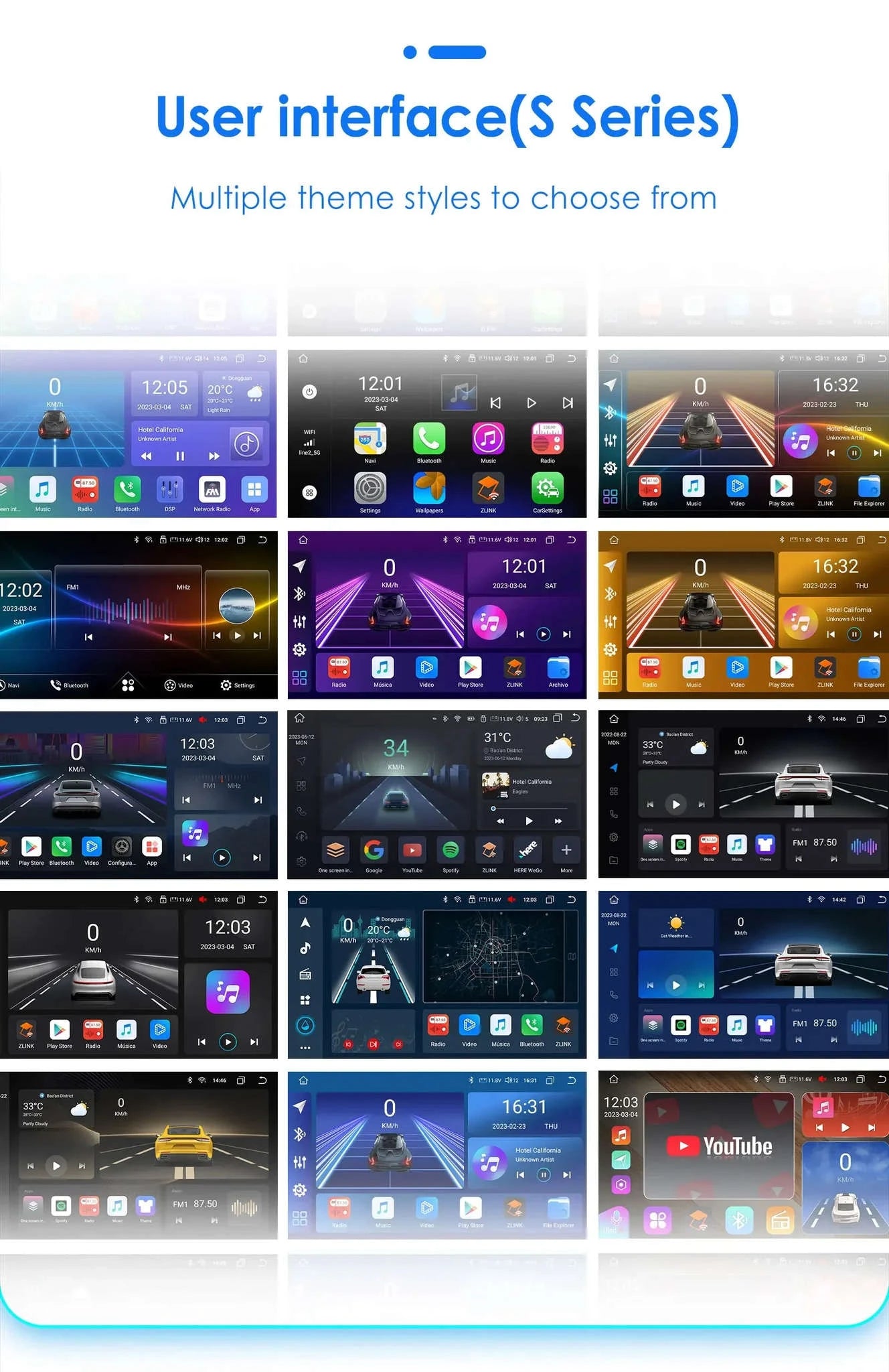 Android 13 Car Radio with CarPlay for Volkswagen Vehicles-B 1G 16G / france