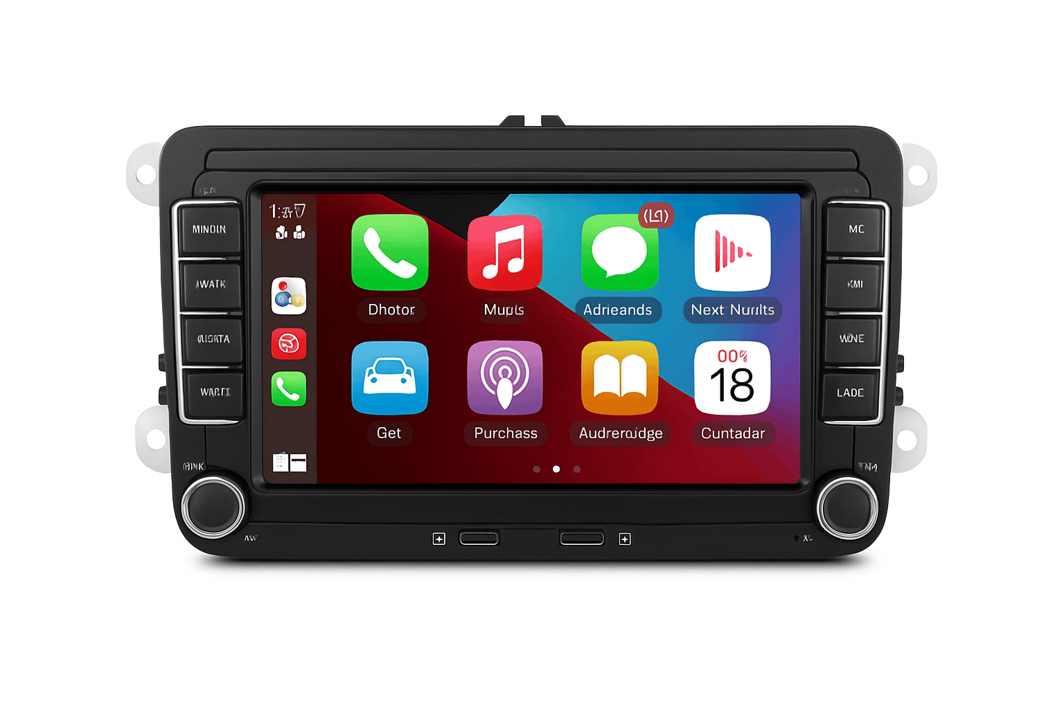 Android 13 Car Radio with CarPlay for Volkswagen Vehicles-B 1G 16G / GERMANY