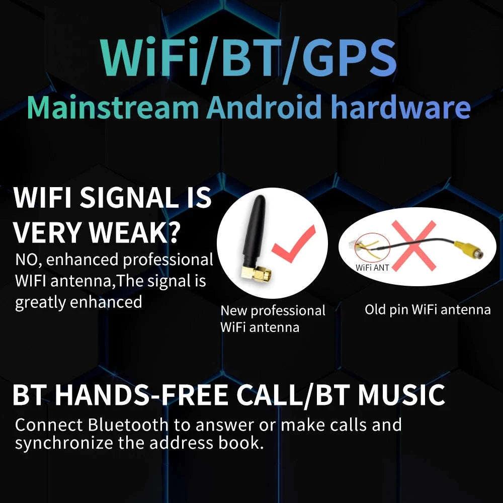 Android Car Radio CarPlay for VW Vehicles 7" Multimedia System-Base 2-32G / france