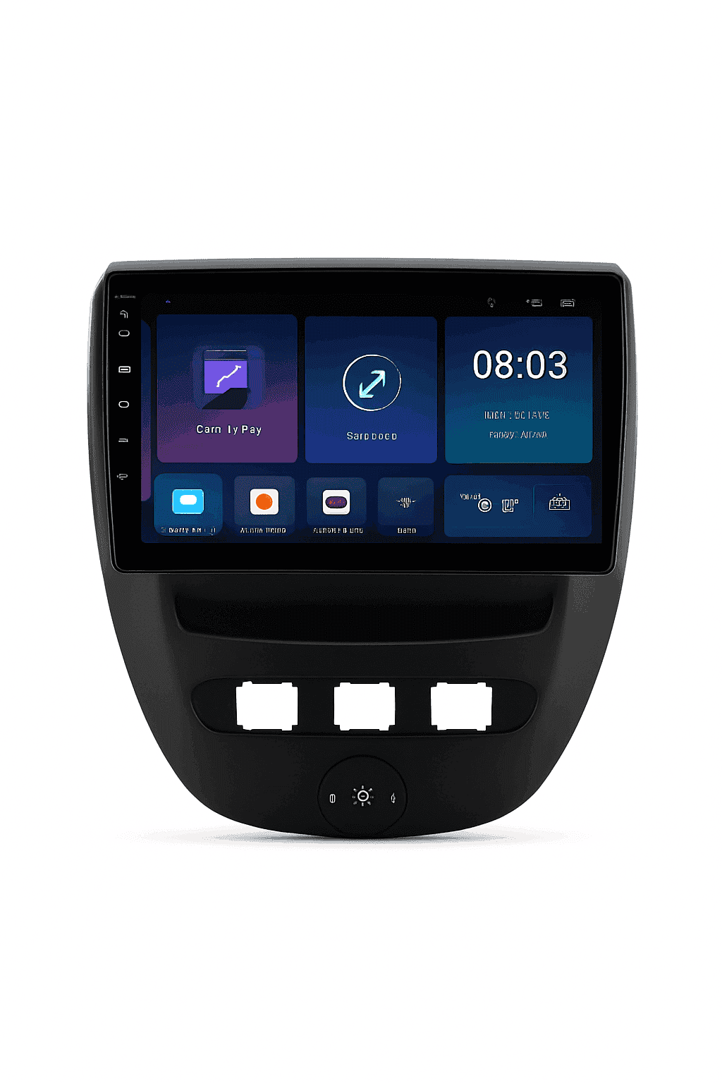 Android CarPlay Radio 10.1" for Peugeot 107 Aygo C1 2005–2014-8-128 DVR 4G 2K / China Mainland