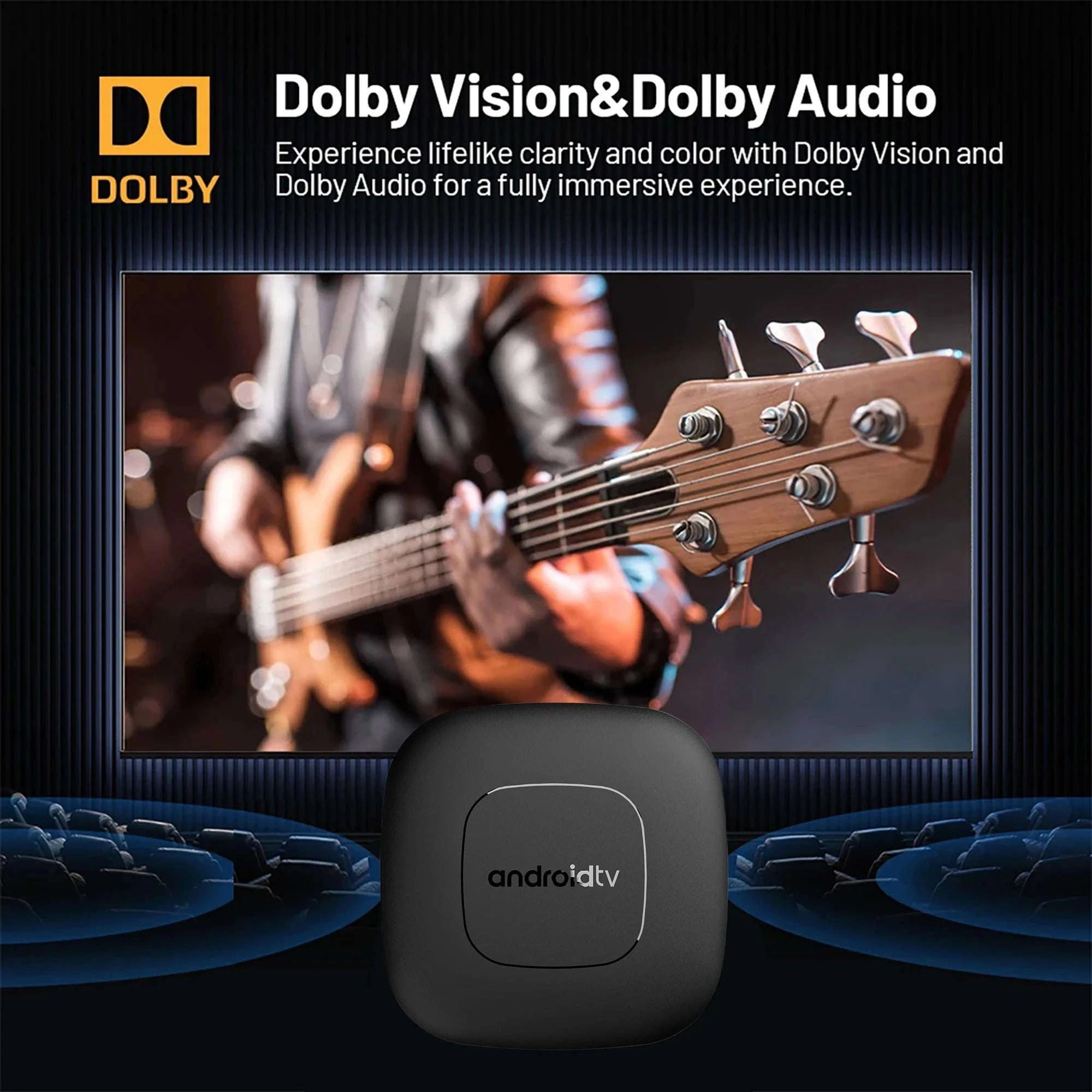 Android TV Box T1 Smart Home Theater-T1 2G16G IR Remote