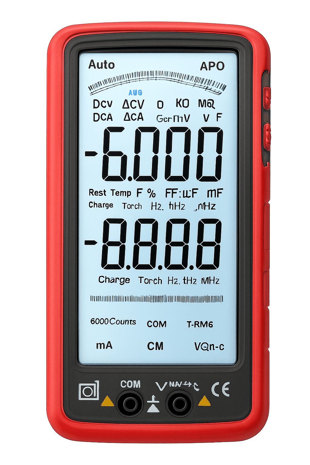 ANENG 681 Rechargeable True RMS Digital Multimeter-681 Black Pro