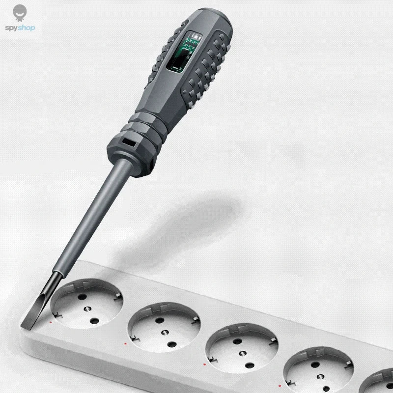 ANENG B05 Electrician Tester Pen – Voltage Checker with LED and Dual Screwdriver Bits-B05 cross