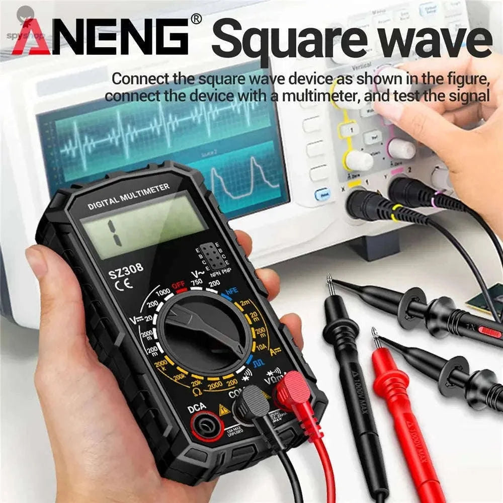 ANENG SZ308 Digital Multimeter for Everyday Electrical Testing-SZ309 Red