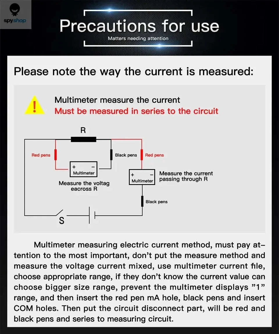 ANENG SZ308 Digital Multimeter-SZ309 Red
