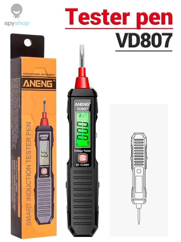 ANENG VD807 Smart Voltage Tester Pen-VD807 red