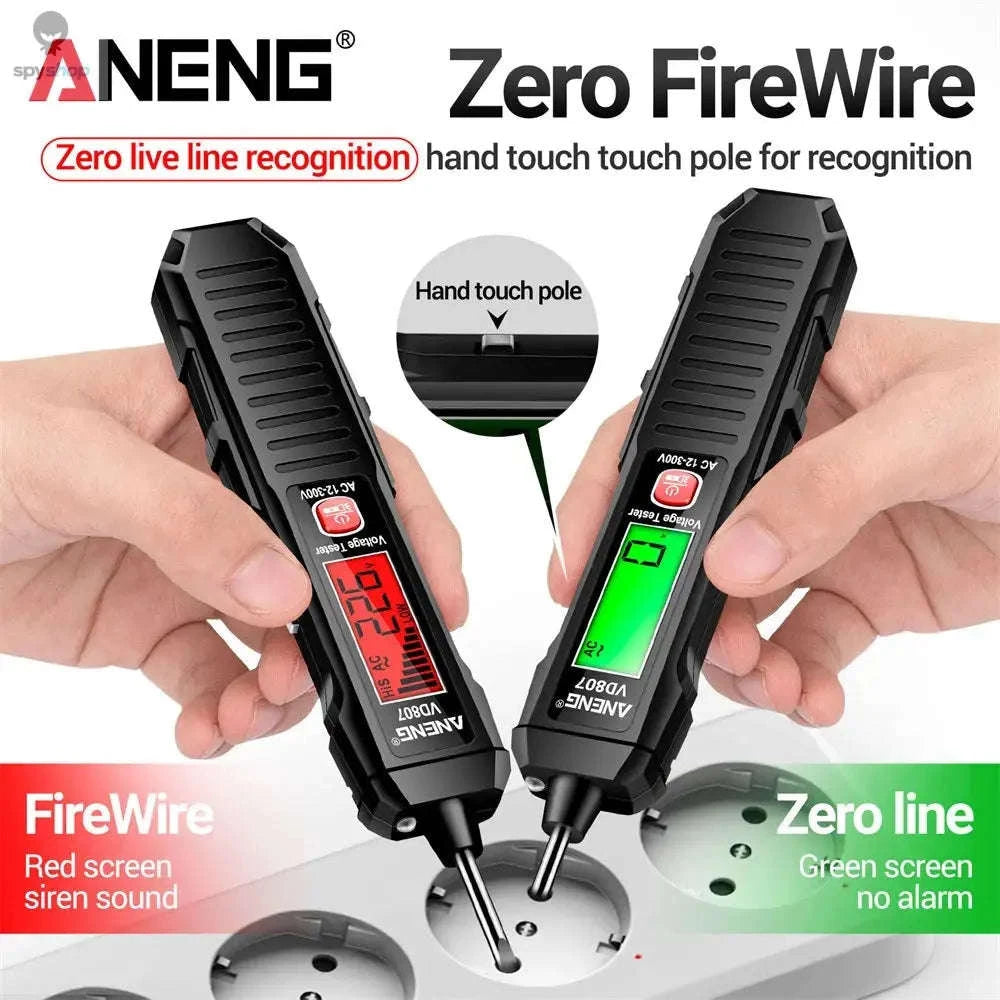 ANENG VD807 Smart Voltage Tester Pen-VD807 red