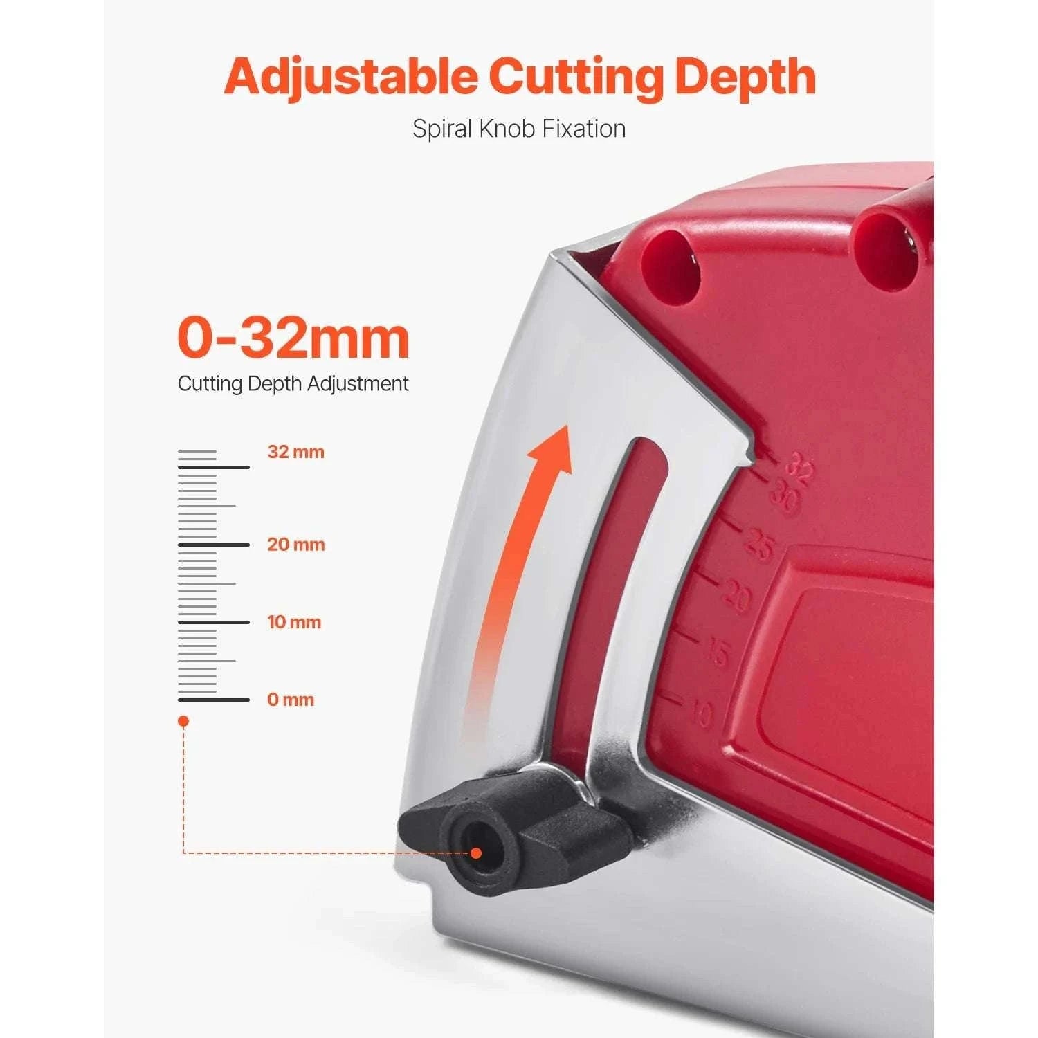 Angle Grinder Dust Shroud 4–5 Inch with Adjustable Depth & Vacuum Port-4-5inch / United States