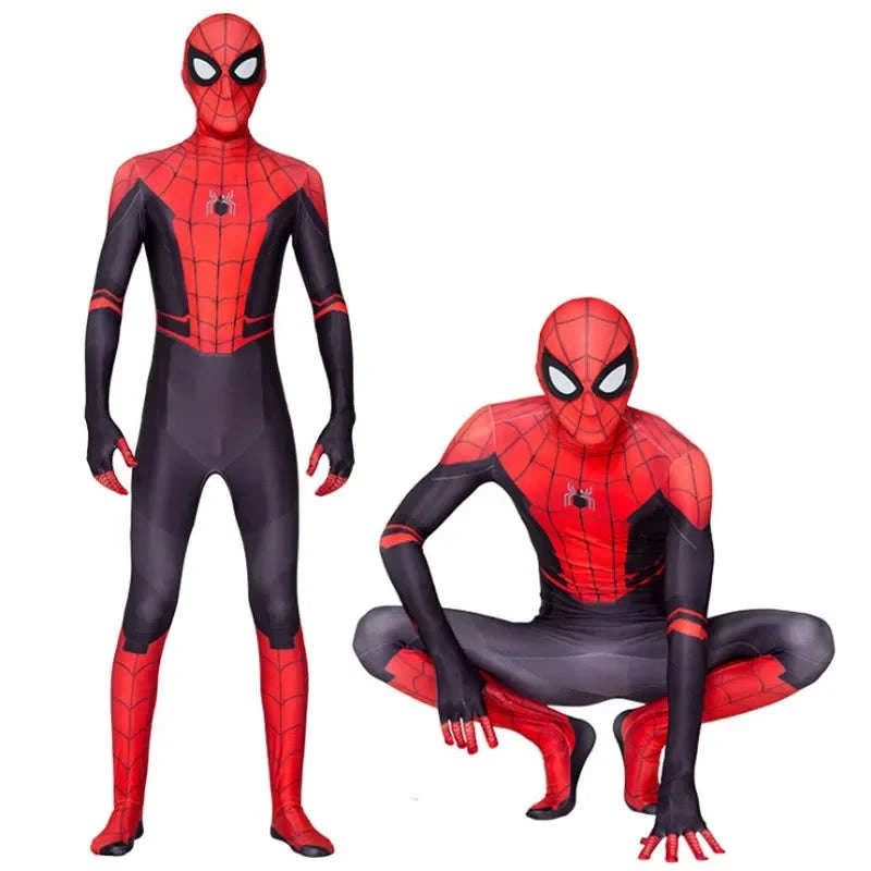 Anime Spider‑Man Adult Jumpsuit Cosplay Costume-HZZ / 160(151-160CM)