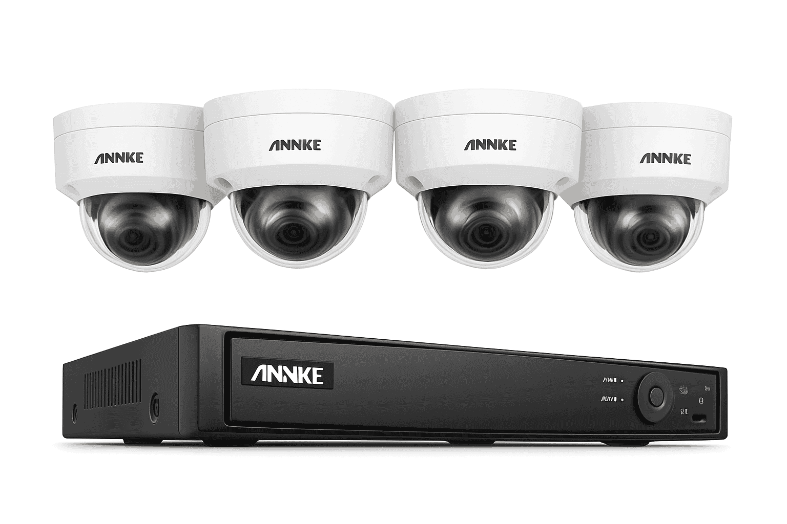 ANNKE 12MP 4-Camera PoE Security Camera Kit with 8CH NVR-CZECH REPUBLIC / 1T