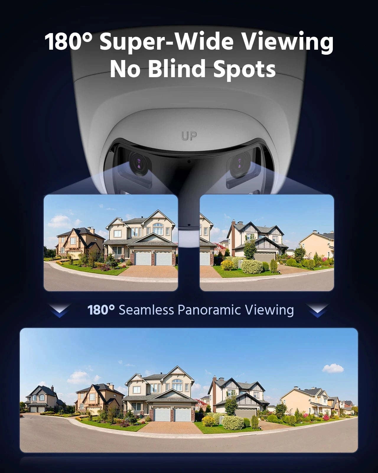 ANNKE 3K Dual-Lens 180° Wired Security Camera with Full Color Night Vision-2PC / United States