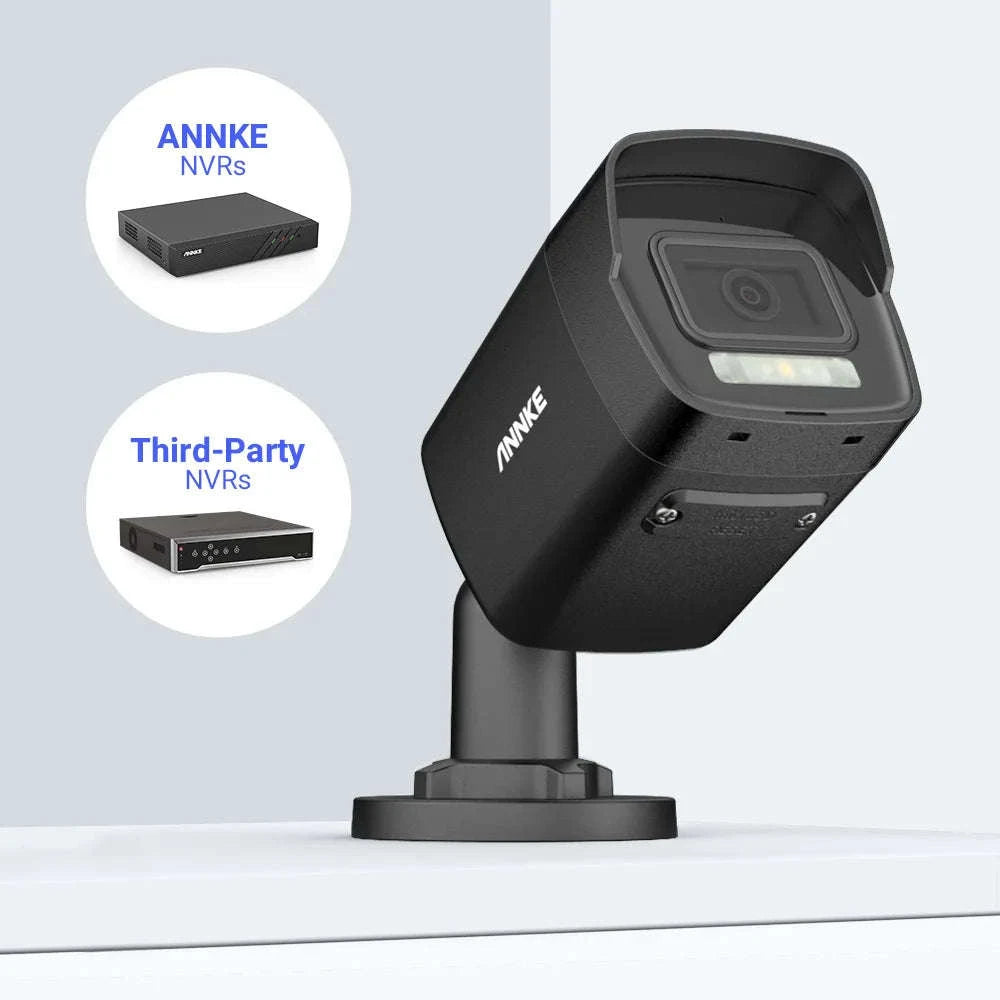 ANNKE 3K Ultra HD PoE Security Camera System with 8CH NVR-4pcs camera / United Kingdom / 2T