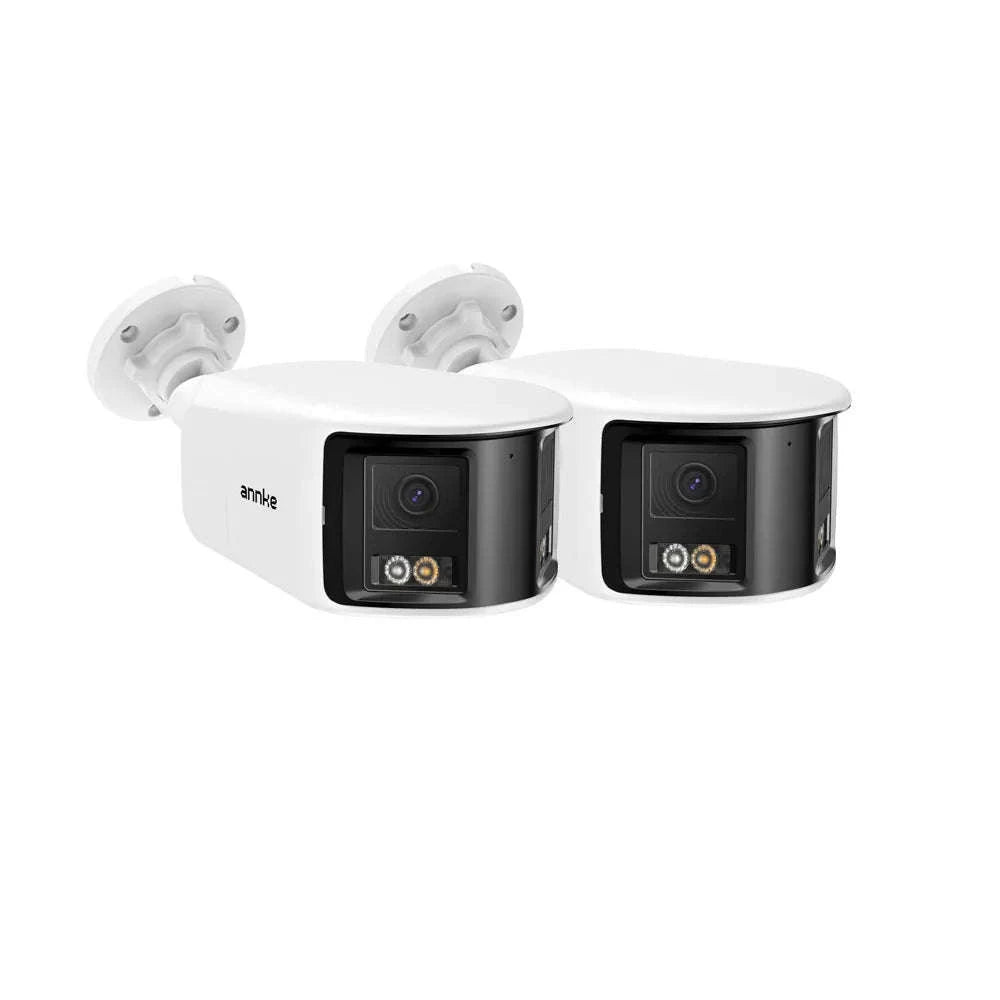 ANNKE 4K 8MP PoE Dual Lens Outdoor Security Camera-2PCS 91EV / United States