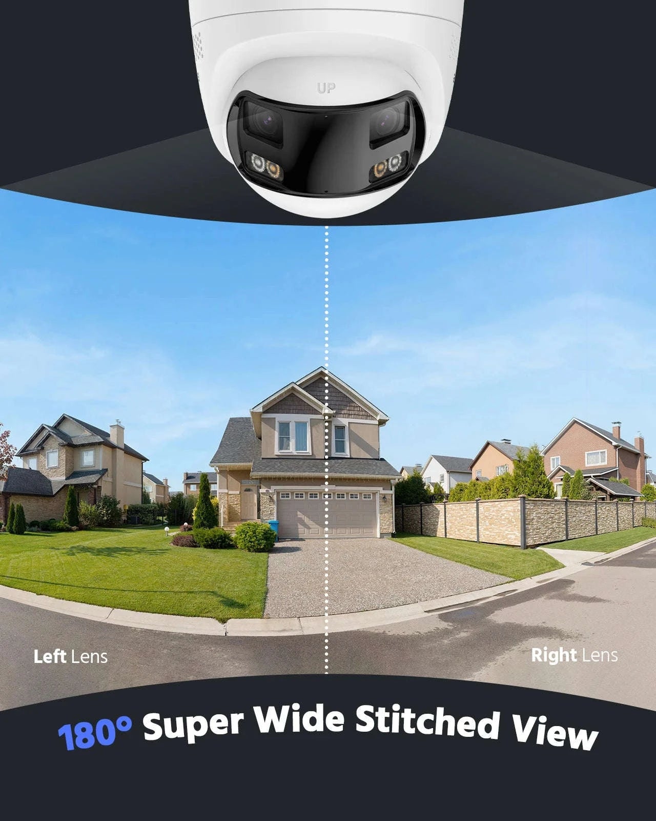 ANNKE 4K 8MP PoE Dual Lens Outdoor Security Camera-2PCS 91EV / United States
