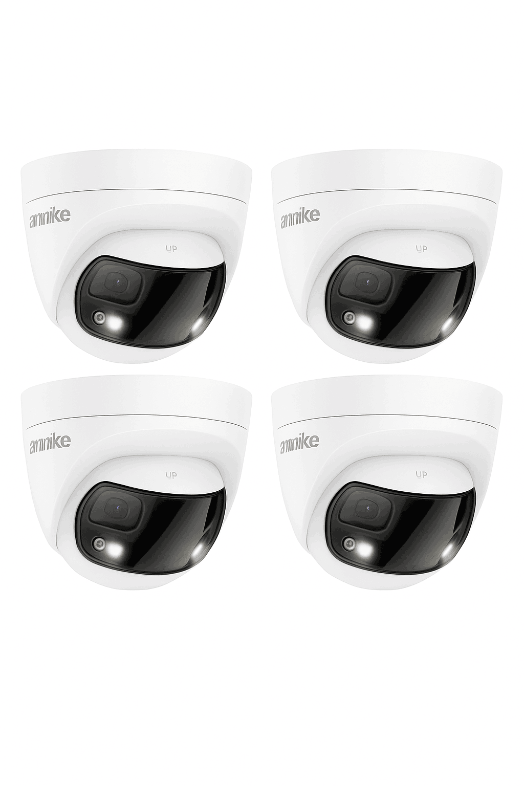 ANNKE 4K 8MP PoE Dual Lens Outdoor Security Camera-2PCS 91EV / United States
