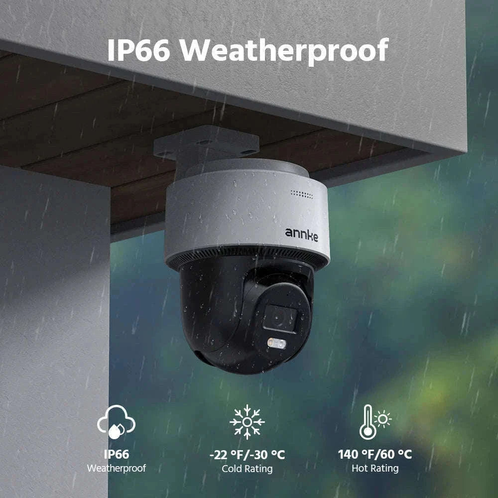 ANNKE 4K PoE PT Security Camera with Color Night Vision-CZECH REPUBLIC