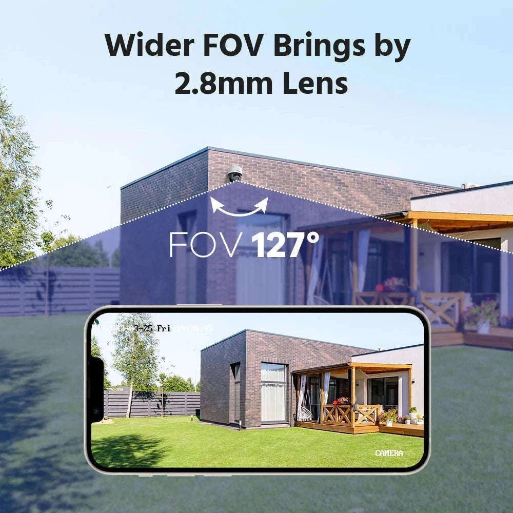 ANNKE 4K PoE PT Security Camera with Color Night Vision-CZECH REPUBLIC
